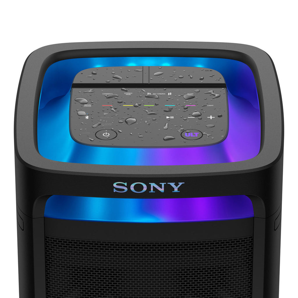 Sony ULT TOWER 9AC Bluetooth Party Speaker Bundle with ULT Mic Wireless Microphones