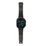 KUXIU Gray Titanium Magnetic Apple Watch Band