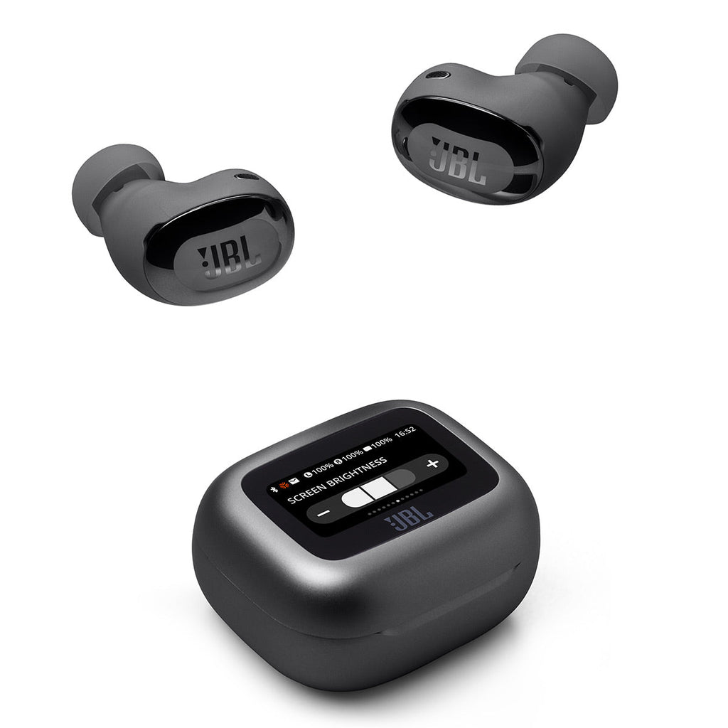 JBL Live Buds 3 Noise-Cancelling Earbuds with Smart Case (Black)