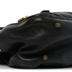 Calfskin Paddington Small Shoulder Bag Black