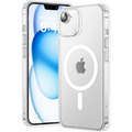 Entronix [Magnetic] Case Compatible with iPhone 16E - [Hard Back] Slim Clear