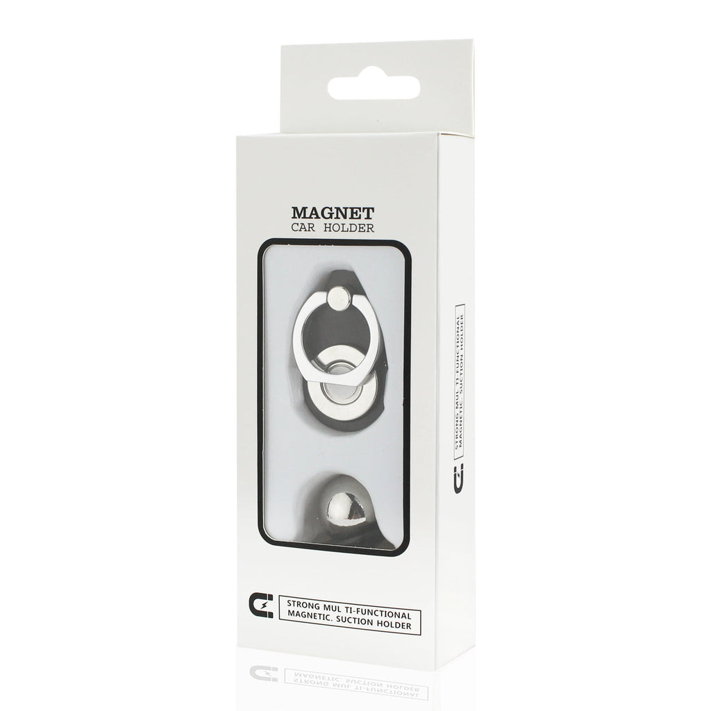 360 Degree Rotating Magnet Car Holder In Black