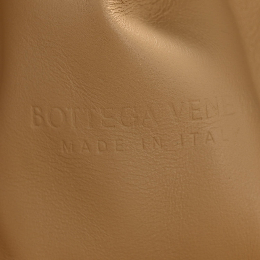 Nappa Maxi Intrecciato The Pouch Oversized Clutch Almond