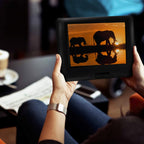 14.1 Inch Portable DVD Player with Swivel TFT-LCD Screen and USB,SD,AV Inputs