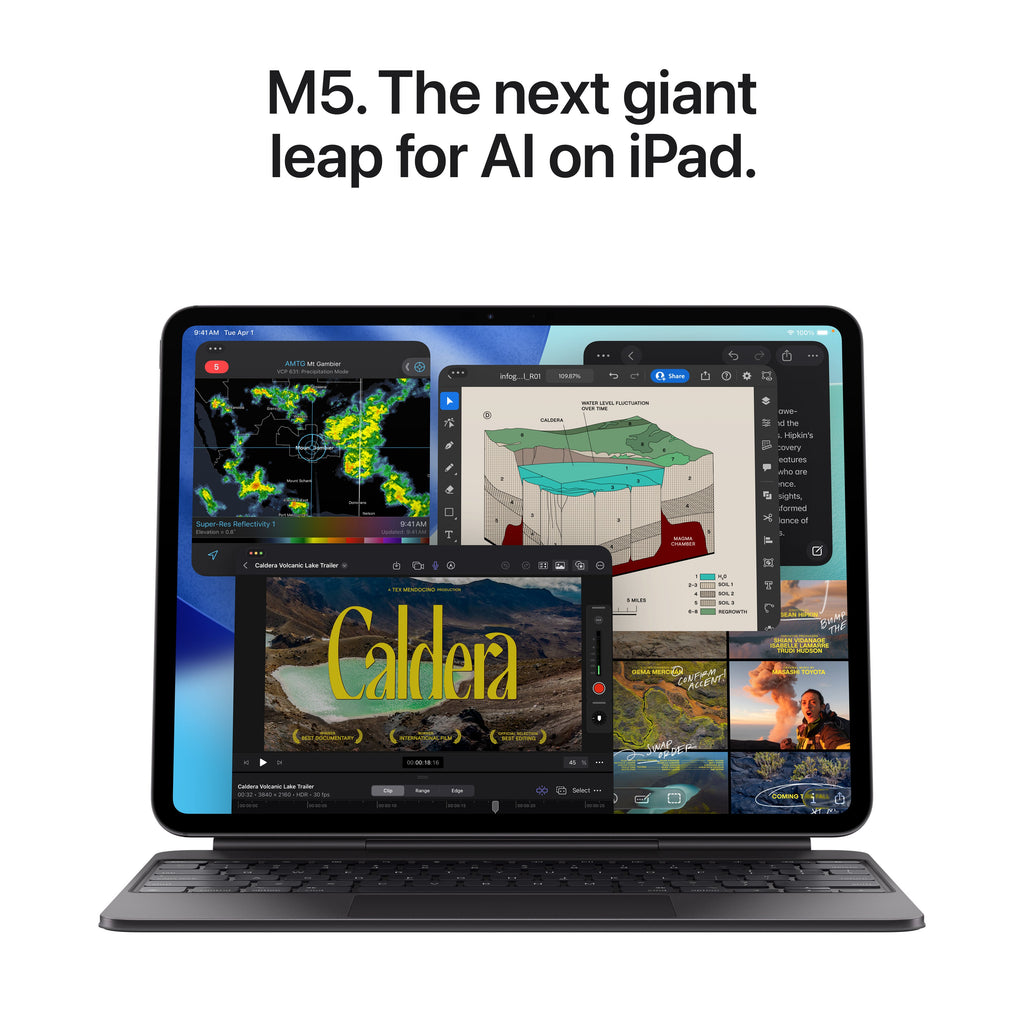 13-inch iPad Pro Wi‑Fi + Cellular 1TB with nano-texture glass