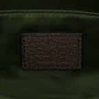 Monogram Textured Dollar Calfskin Heavy Grosgrain Web Medium Maxi Horsebit Chain Shoulder Bag Beige Ebony New Acero