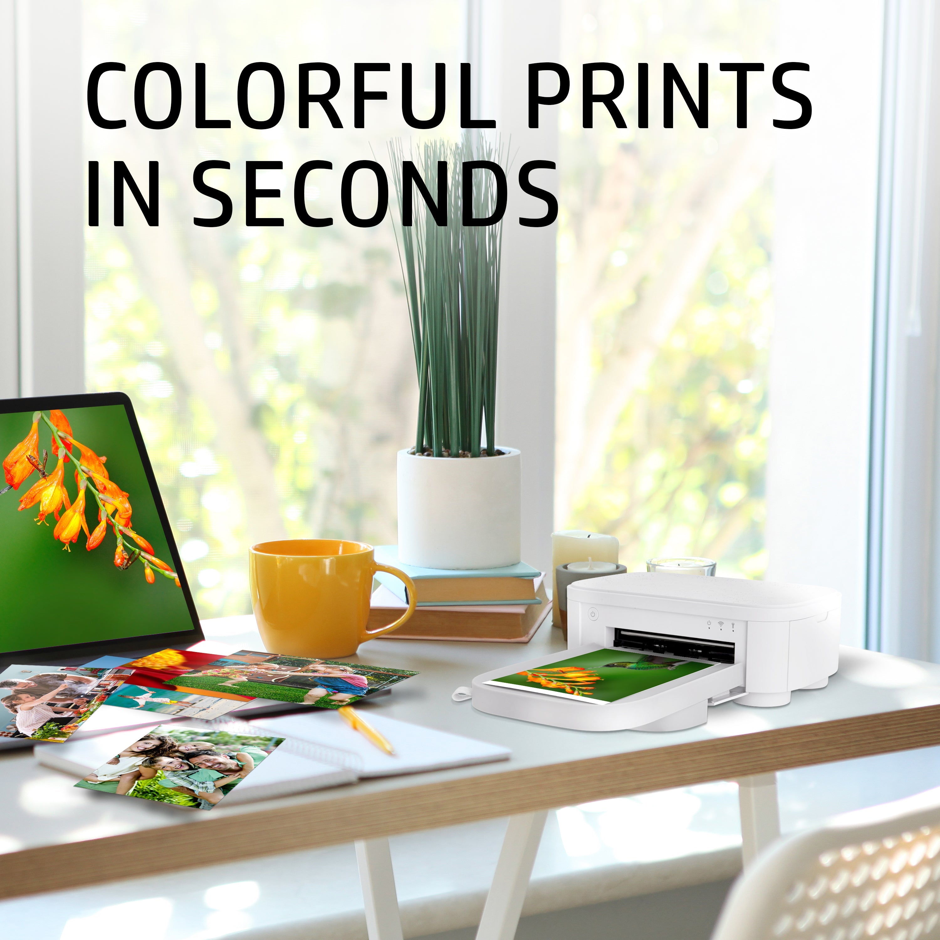 HP Sprocket Studio Plus 4 x 6” Photo Paper and Cartridges (Includes 108 Sheets and 2 Cartridges)