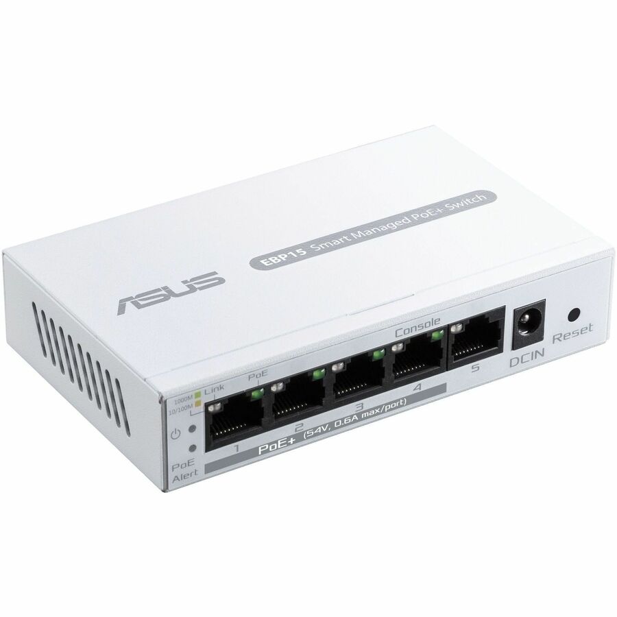 5-Port GbE Smart Managed PoE+