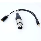 Movo TCB2 XLR F Microphone to TRRS M Phone Adapter