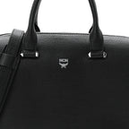 Grained Calfskin Medium Ella Boston Black