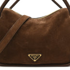 Camoscio Darling Shoulder Bag Cocoa Brown