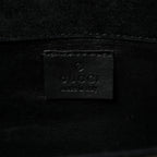 Patent Microguccissima Small Broadway Clutch Black