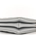 Metallic Lambskin Embossed Monogram Coussin BB Silver