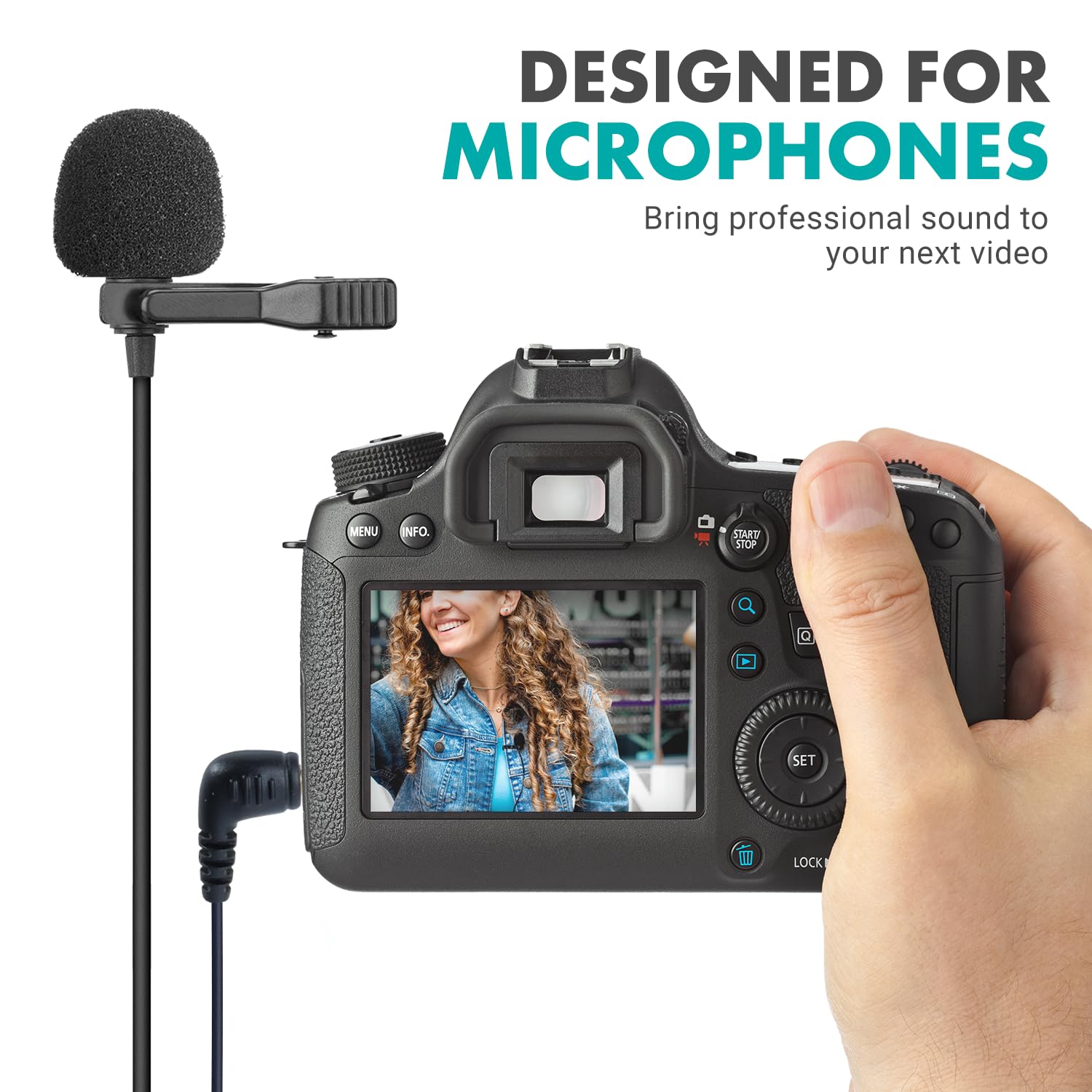 Movo MC4 TRRS to TRS Adapter - 3.5mm Microphone Adapter Cable