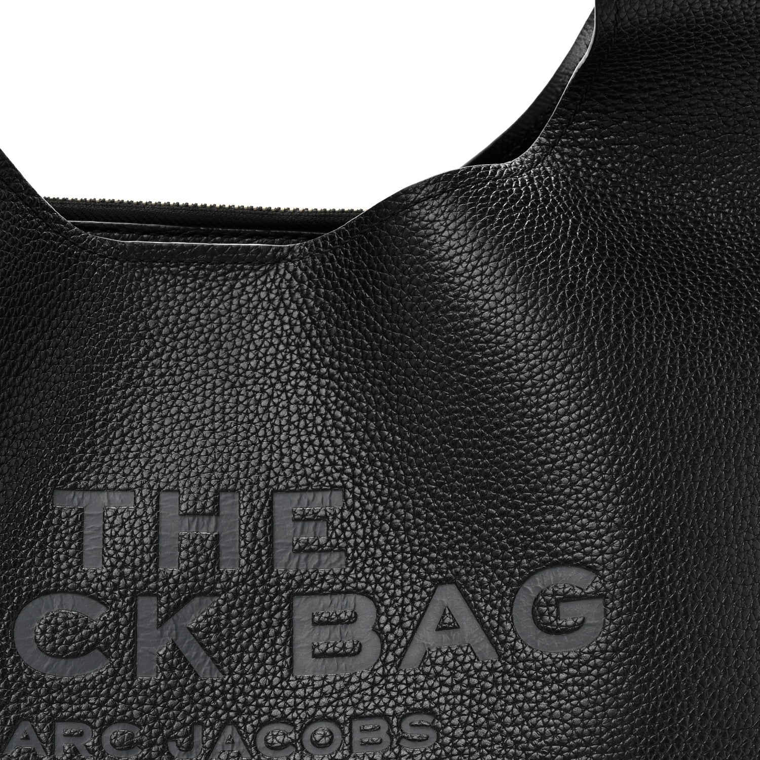 Grained Calfskin Medium The Sack Bag Black