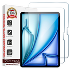 Entronix Clear Screen Protector Compatible with iPad Pro M4 11" (2024) - 2-Piece Combo