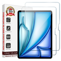 Entronix Clear Screen Protector Compatible with iPad Air M2 11" (6th Gen, 2024) - 2-Piece Combo