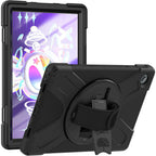 SAHARA - Protection Hand Strap Series Case for Lenovo Tab M10 Plus (3rd Gen) - Black
