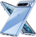 Entronix Case Compatible with Pixel 8 Pro - [Hard Back] Clear Cover