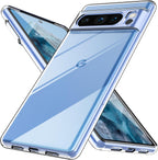 Entronix Case Compatible with Pixel 8 Pro - [Hard Back] Clear Cover