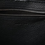 Supple Grained Calfskin Small Big Bag Black