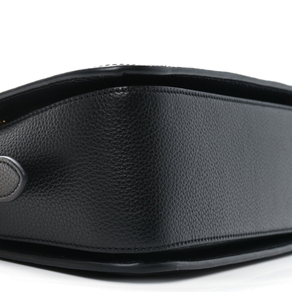 Small Classic Grain Billie Crossbody Bag Black