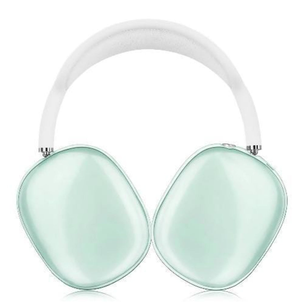 SAHARA - Hybrid Flex Case for Apple AirPods Max - Transparent Green