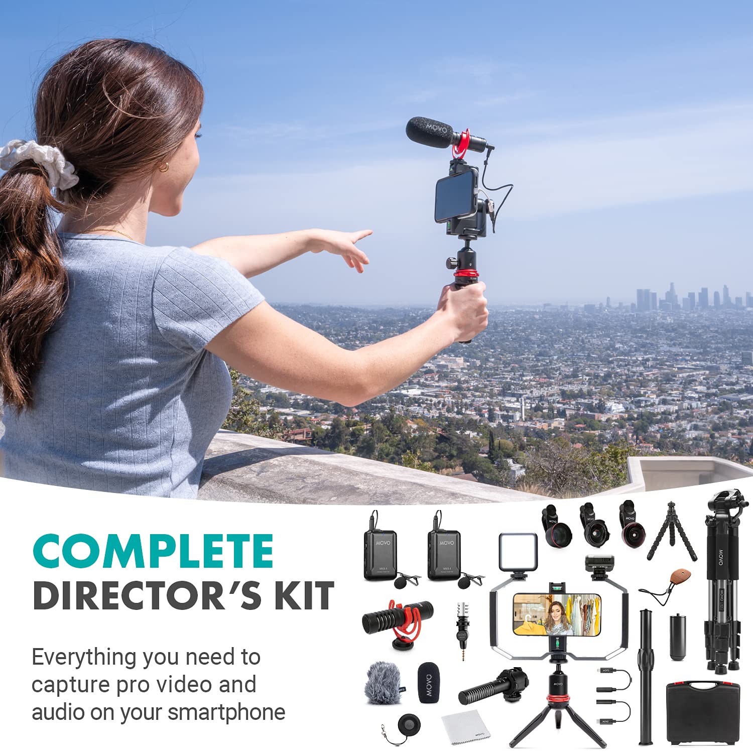 Movo iVlog5 Director's Video Kit for Lightning