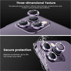 Entronix Camera Lens Protector Compatible with iPhone 16 Pro/16 Pro Max - Luxury Diamond Metal Cover