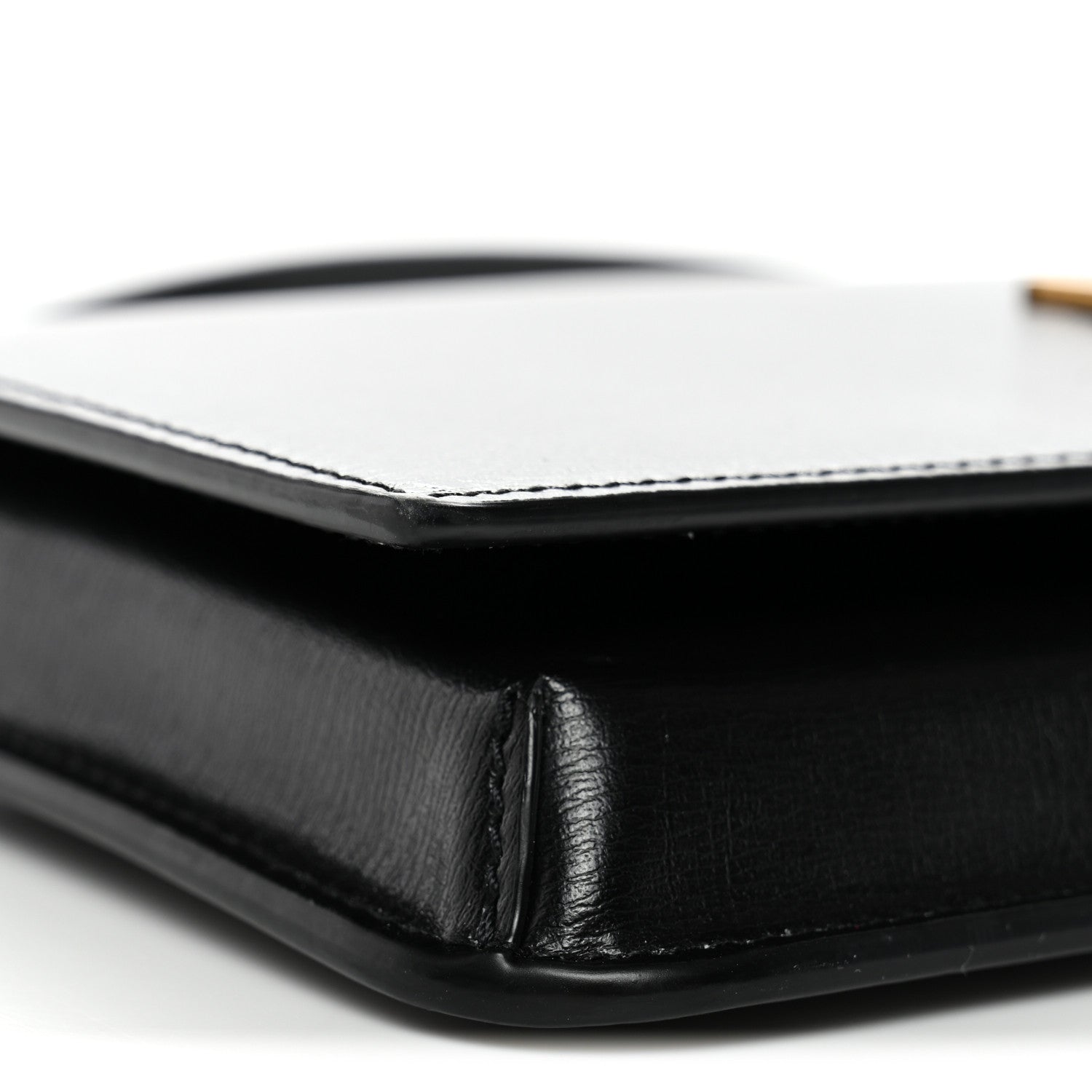 Calfskin Monogram Cassandre Phone Holder With Strap Black