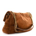 Suede Large Calypso Caramel Cognac