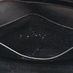 Patent Small Manhattan Shoulder Bag Black