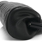Caviar Quilted Timeless Clutch Black