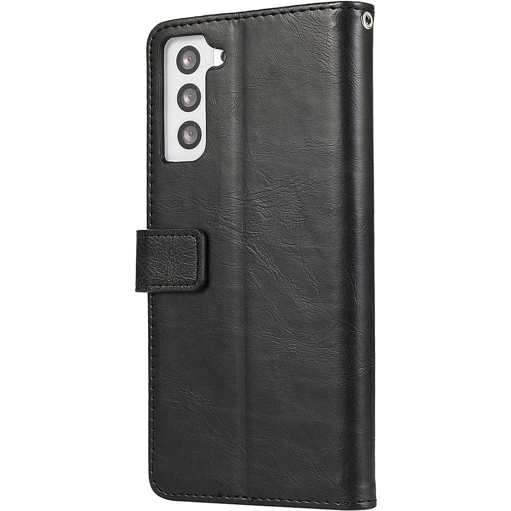 SAHARA - Indy Series Genuine Leather Wallet Case - Samsung Galaxy S23+