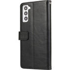SAHARA - Indy Series Genuine Leather Wallet Case - Samsung Galaxy S23+