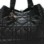 Calfskin Macrocannage Large Toujours Black