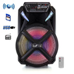 15 Inch Bluetooth Portable Rechargeable Party Speaker