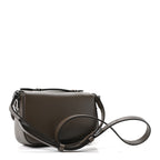Senna Calfskin Petite GG Top Handle Shoulder Bag Craclet Brown