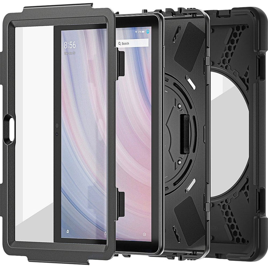 SAHARA - DEFENSE-X Series Case for Amazon Fire HD 10 (2023) - Black