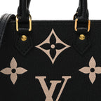 Empreinte Monogram Giant Petit Sac Plat Black Beige