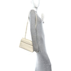 Tender Lambskin Extra Pocket Bag L27 Whisper White