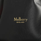 Calfskin Tartan Cotton Canvas Small Iris Tote Black Red Multicolor