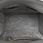 Baby Drummed Calfskin Micro Luggage Kohl