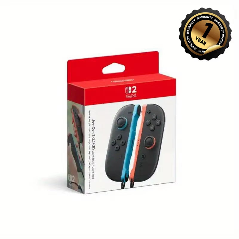 Nintendo Joy-Con Controllers (Left/Right) - Light Blue and Light Red - Multi-Color