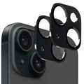 SAHARA - ZeroDamage HD Flexible Glass Camera Lens Protector (2-Pack) - iPhone 15 and 15 Plus