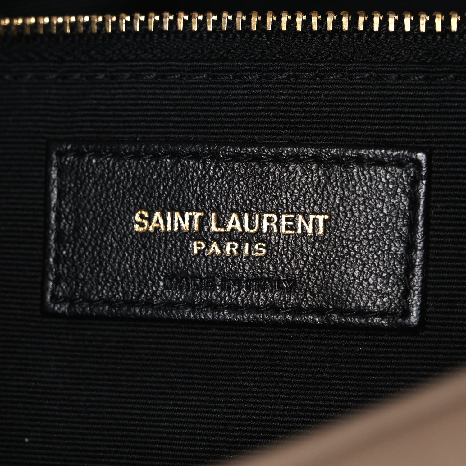 Lambskin Quilted Small Loulou Puffer Monogram Chain Satchel Dark Beige