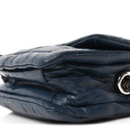Lambskin The Pillow Bag Blue Sea