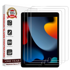 Entronix Clear Screen Protector Compatible with iPad Air 9.7" (2/1st Gen) - 3-Piece Combo