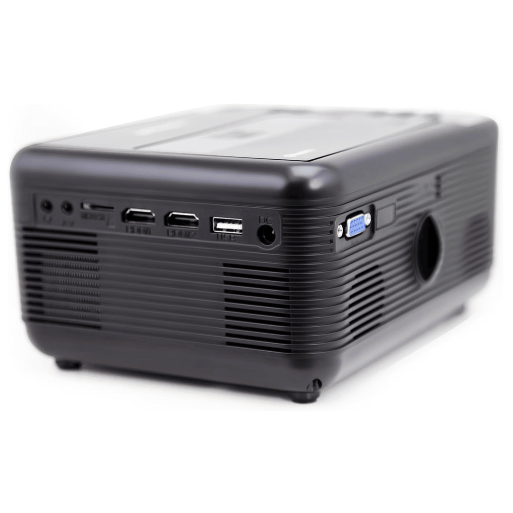 150" Home Theater LCD Projector Combo with Built-In DVD Player