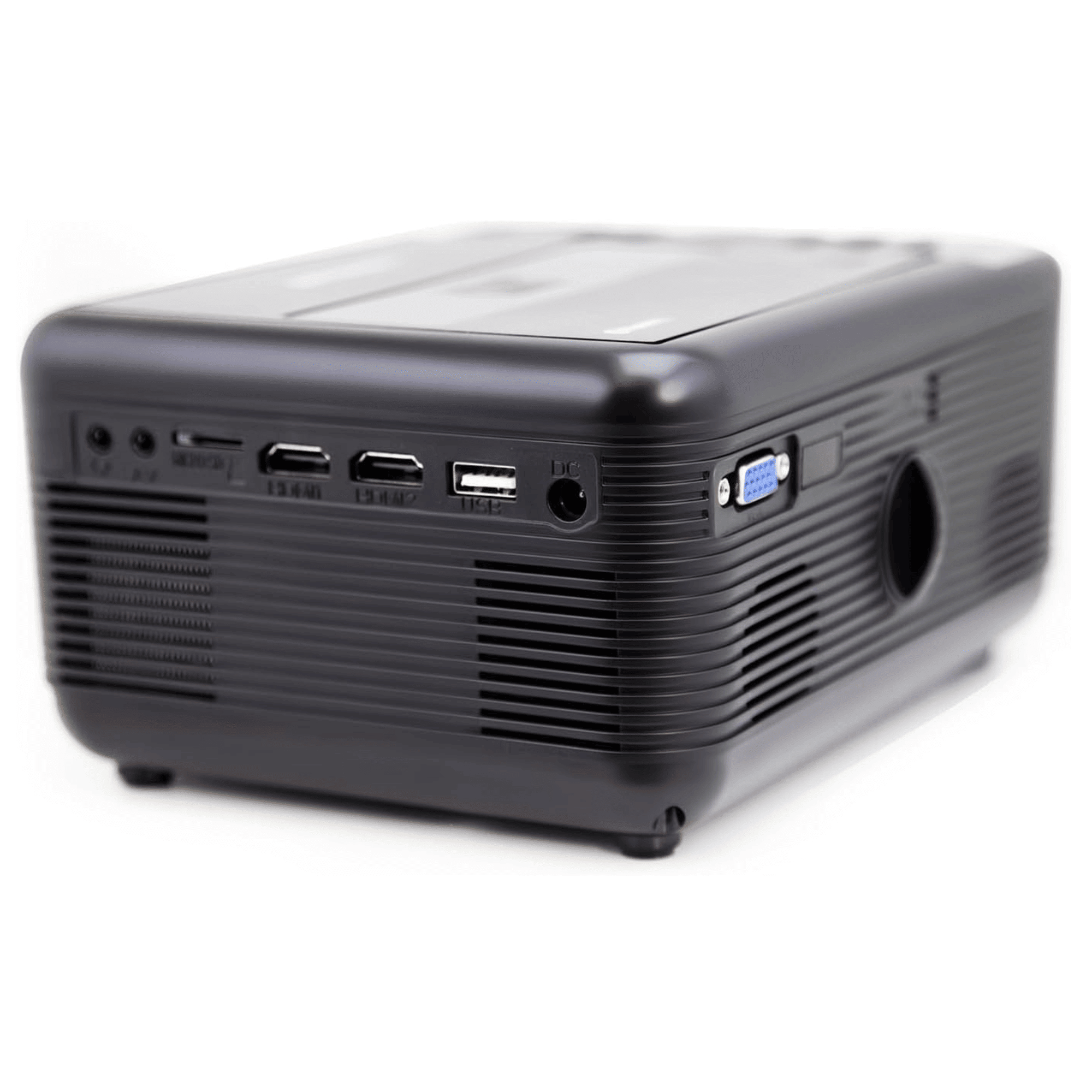 150" Home Theater LCD Projector Combo with Built-In DVD Player